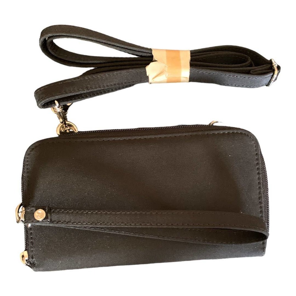 Small Black Adjustable Crossbody Bag